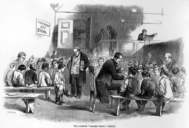 The Lambeth Ragged School, illustration från 